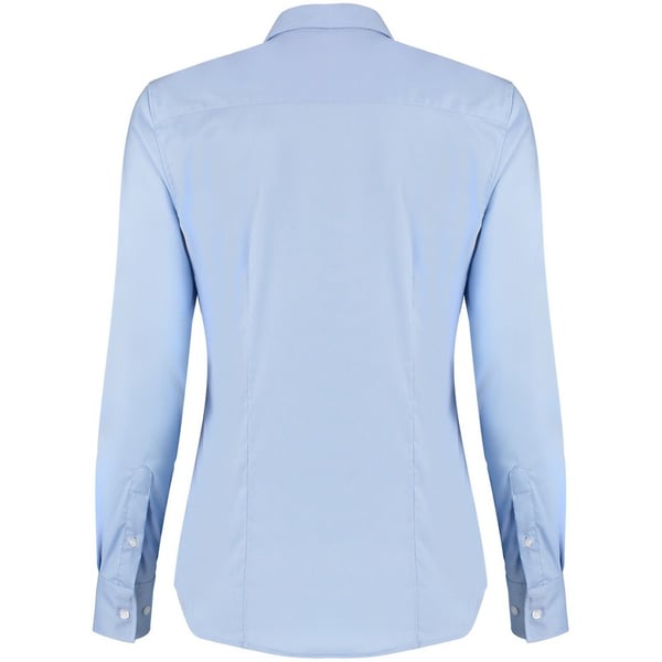 Kustom Kit Womens/Ladies Long Sleeve Tailored Stretch Oxford Shirt