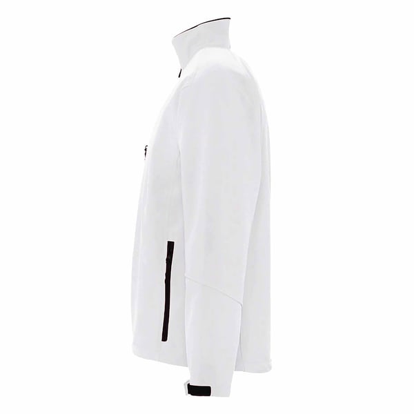 SOLS Mens Relax Soft Shell Jacket (Breathable, Windproof And Water Resistant)
