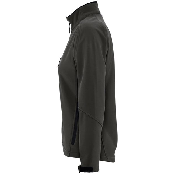SOLS Womens/Ladies Roxy Soft Shell Jacket (Breathable, Windproof And Water Resistant)