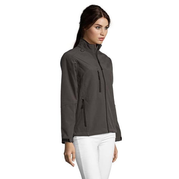 SOLS Womens/Ladies Roxy Soft Shell Jacket (Breathable, Windproof And Water Resistant)
