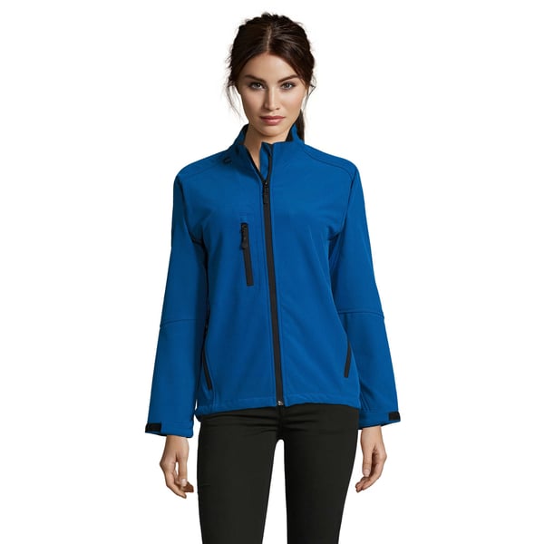 SOLS Womens/Ladies Roxy Soft Shell Jacket (Breathable, Windproof And Water Resistant)