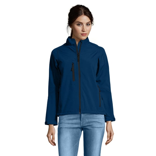 SOLS Womens/Ladies Roxy Soft Shell Jacket (Breathable, Windproof And Water Resistant)