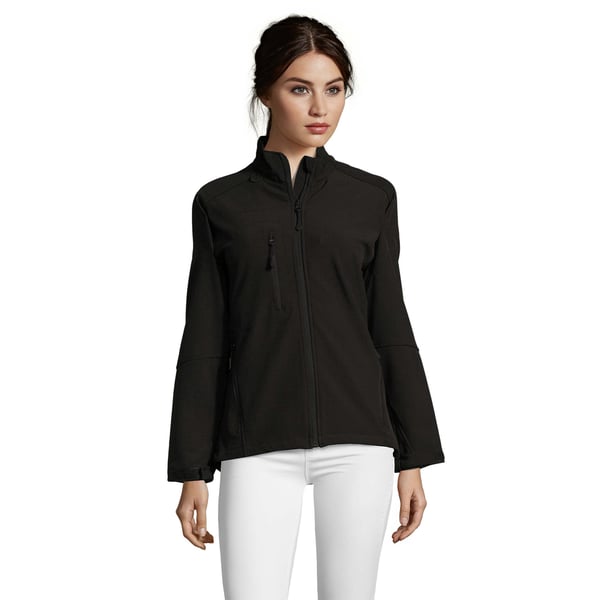 SOLS Womens/Ladies Roxy Soft Shell Jacket (Breathable, Windproof And Water Resistant)