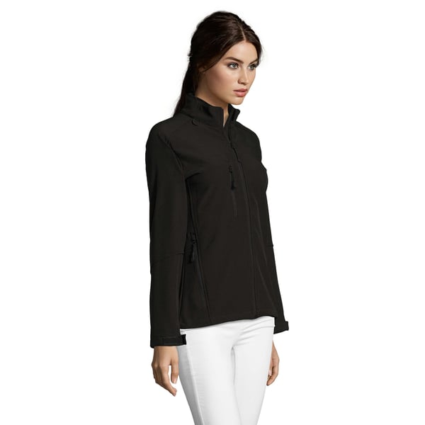 SOLS Womens/Ladies Roxy Soft Shell Jacket (Breathable, Windproof And Water Resistant)