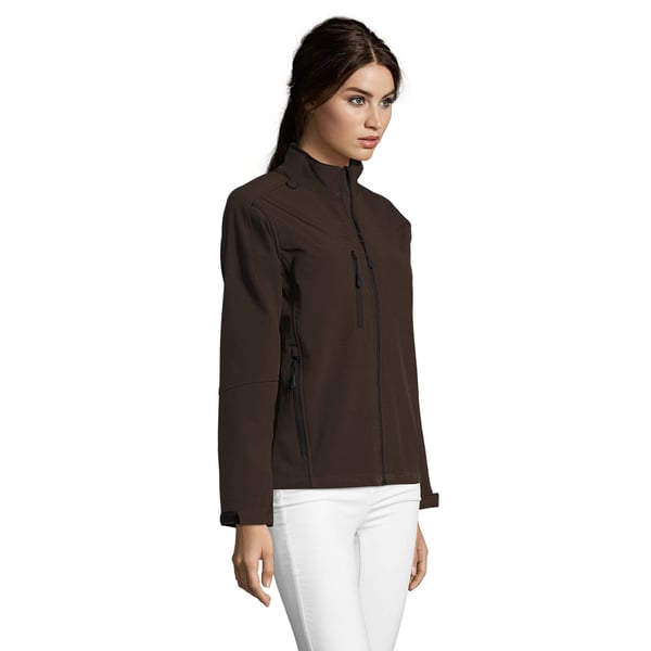 SOLS Womens/Ladies Roxy Soft Shell Jacket (Breathable, Windproof And Water Resistant)