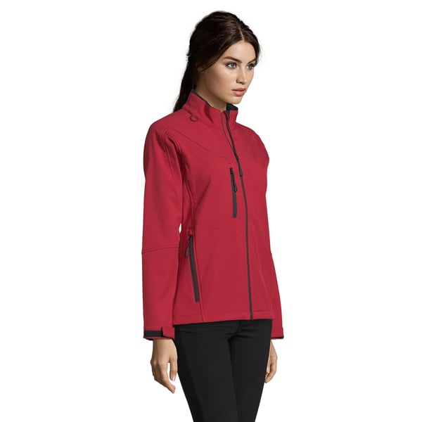 SOLS Womens/Ladies Roxy Soft Shell Jacket (Breathable, Windproof And Water Resistant)