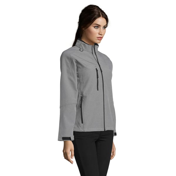 SOLS Womens/Ladies Roxy Soft Shell Jacket (Breathable, Windproof And Water Resistant)