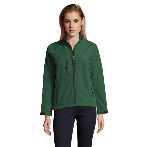SOLS Womens/Ladies Roxy Soft Shell Jacket (Breathable, Windproof And Water Resistant)