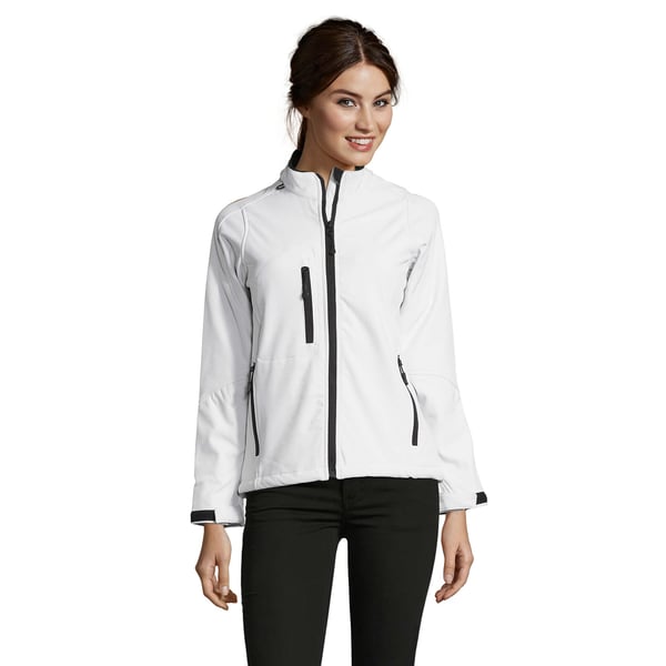 SOLS Womens/Ladies Roxy Soft Shell Jacket (Breathable, Windproof And Water Resistant)