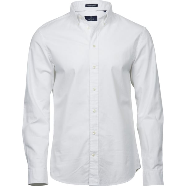 Tee Jays Herre Perfect Oxford skjorte med lange ærmer