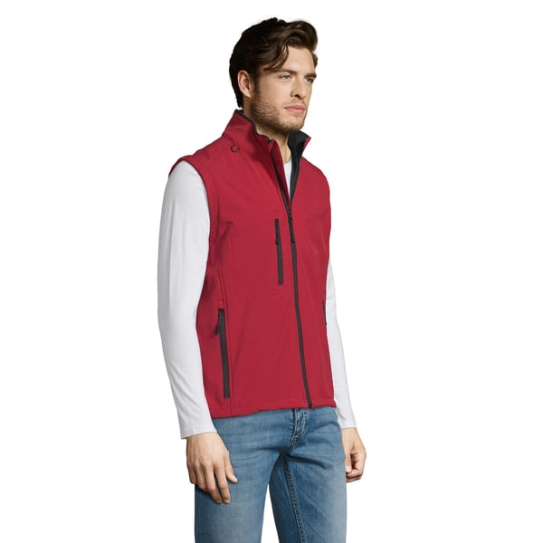 SOLS Mens Rallye Soft Shell Bodywarmer Jacket