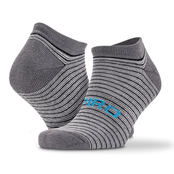 Spiro Unisex Adults Mixed Stripe Trainer Socks (Pack Of 3)