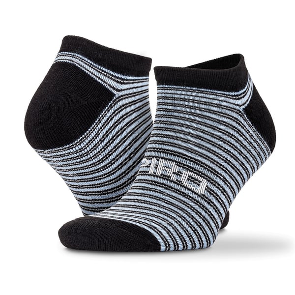 Spiro Unisex Adults Mixed Stripe Trainer Socks (Pack Of 3)