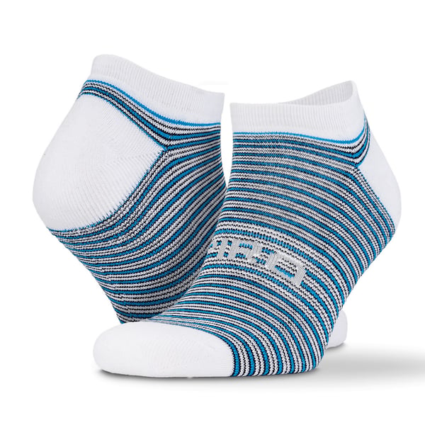 Spiro Unisex Adults Mixed Stripe Trainer Socks (Pack Of 3)