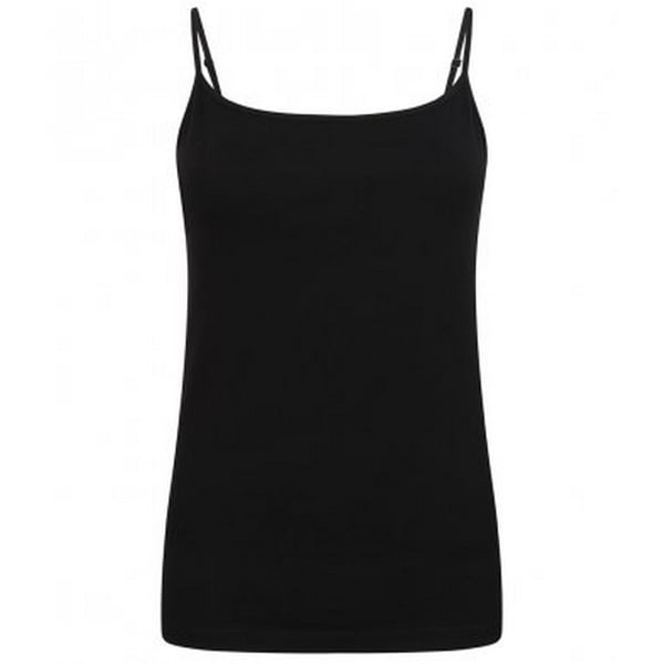 Skinni Fit Womens/Ladies Feel Good Spaghetti Vest