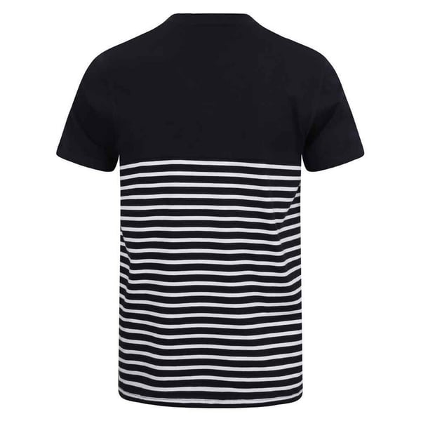Front Row Adults Unisex Breton Striped T-Shirt