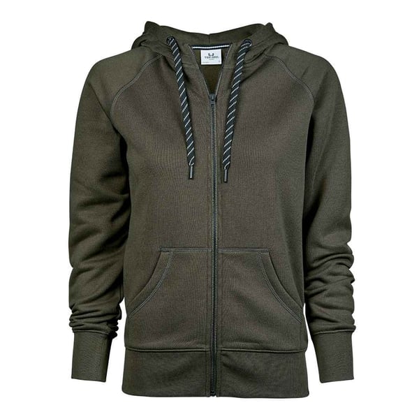 Tee Jays Kvinder/Damer Fashion Zip Hoodie med lynlås