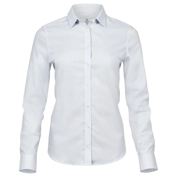 Tee Jays Womens/Ladies Stretch Luxury Long Sleeve Poplin Shirt