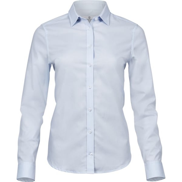 Tee Jays Womens/Ladies Stretch Luxury Long Sleeve Poplin Shirt