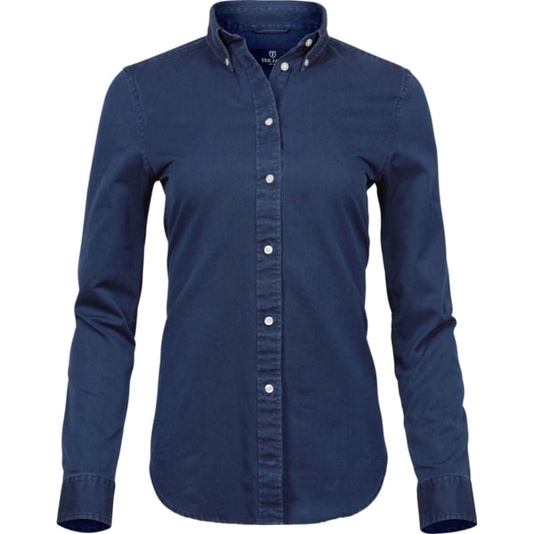 Tee Jays Womens/Ladies Long Sleeve Casual Twill Shirt