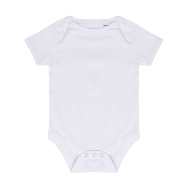 Larkwood Baby Boys/Girls Essential Short Sleeve Bodysuit