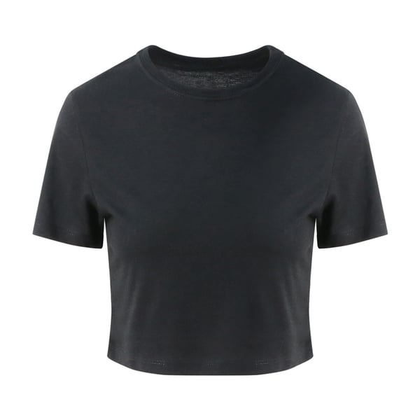 AWDis Just Ts Womens Girlie Tri-Blend Cropped T-Shirt