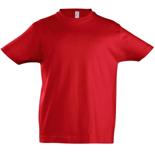 SOLS Kids Unisex Imperial Heavy Cotton Short Sleeve T-Shirt