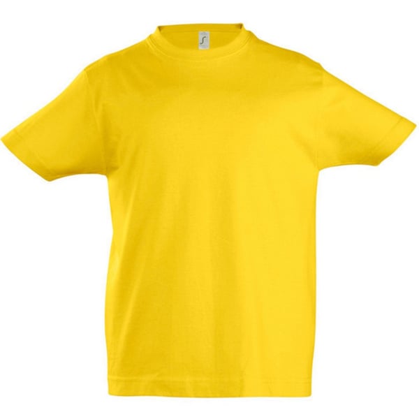 SOLS Kids Unisex Imperial Heavy Cotton Short Sleeve T-Shirt