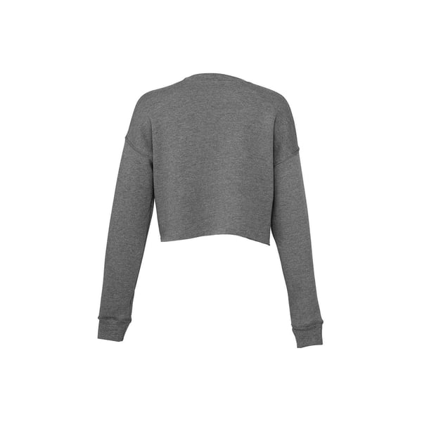 Bella + Canvas Sweatshirt til damer med kort snit