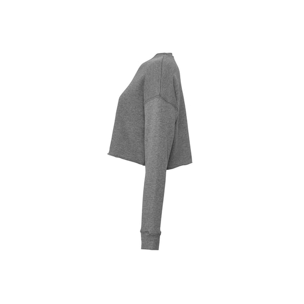 Bella + Canvas Sweatshirt til damer med kort snit