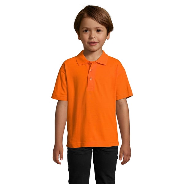 SOLS Kids Unisex Summer II Pique Polo Shirt