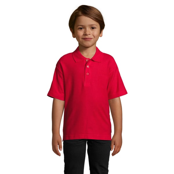 SOLS Kids Unisex Summer II Pique Polo Shirt