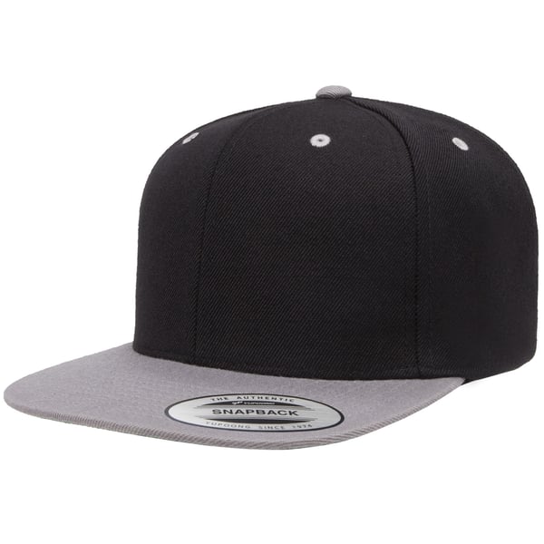 Flexfit Unisex Tvåfärgad Klassisk Snapback Keps