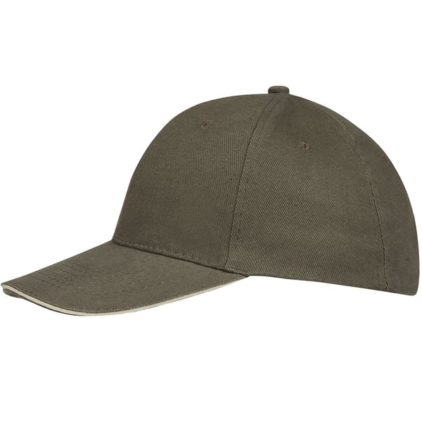 SOLS Unisex Buffalo 6-paneelinen lippalakki