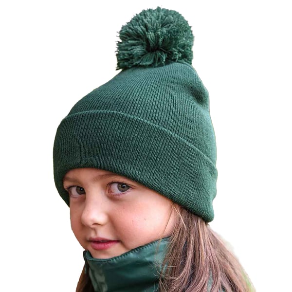 Result Childrens/Kids Pom Pom Beanie