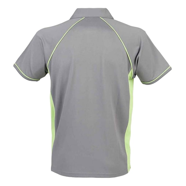 Finden And Hales Mens Performance Piped Polo Shirt