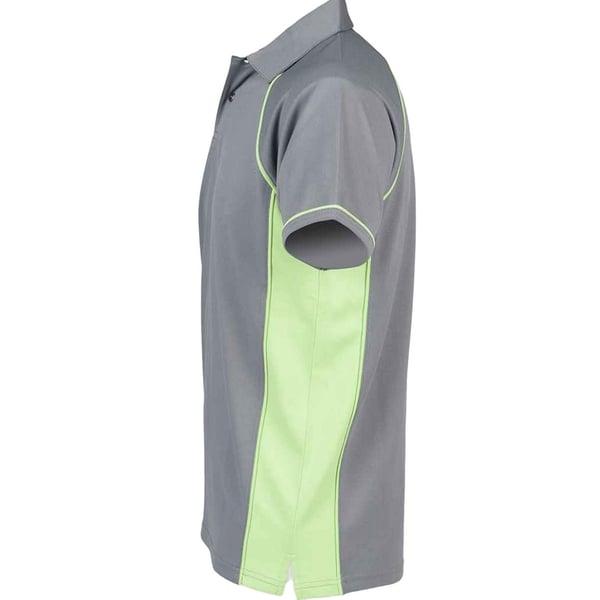 Finden And Hales Mens Performance Piped Polo Shirt