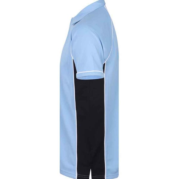Finden And Hales Mens Performance Piped Polo Shirt