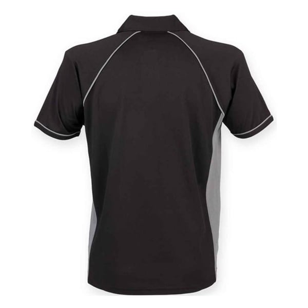 Finden And Hales Mens Performance Piped Polo Shirt