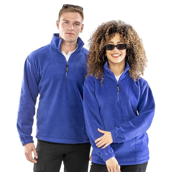 Result Adults Unisex Polartherm Zip Neck Fleece
