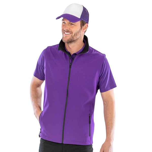 Result Herr Core Printable Soft Shell Bodywarmer