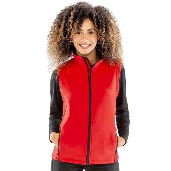 Result Womens/Ladies Core Printable Soft Shell Bodywarmer