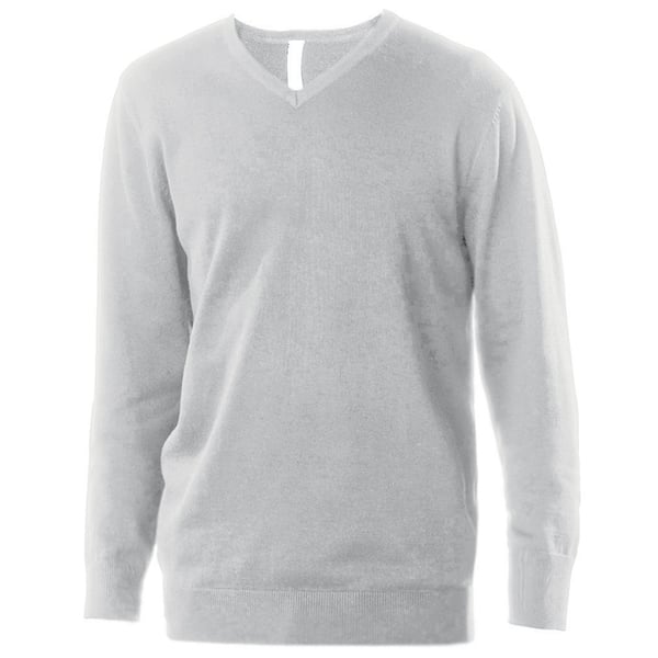 Kariban Mens Cotton Acrylic V Neck Sweater