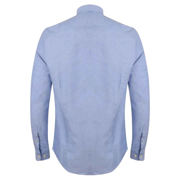 Henbury Mens Modern Long Sleeve Slim Fit Oxford Shirt