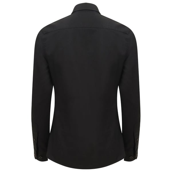 Henbury Womens/Ladies Modern Long Sleeve Oxford Shirt