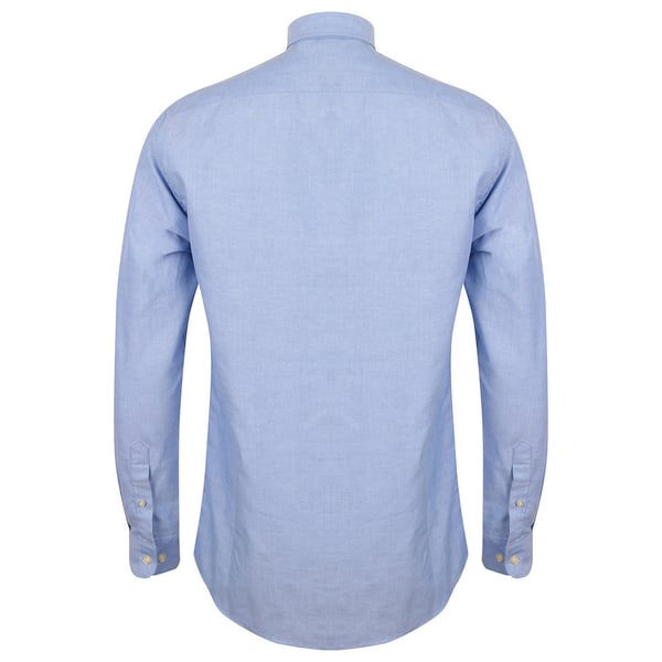 Henbury Mens Modern Long Sleeve Oxford Shirt