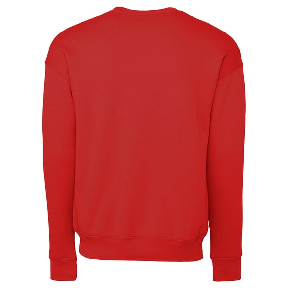 Bella + Canvas Adults Unisex Drop Shoulder Sweatshirt