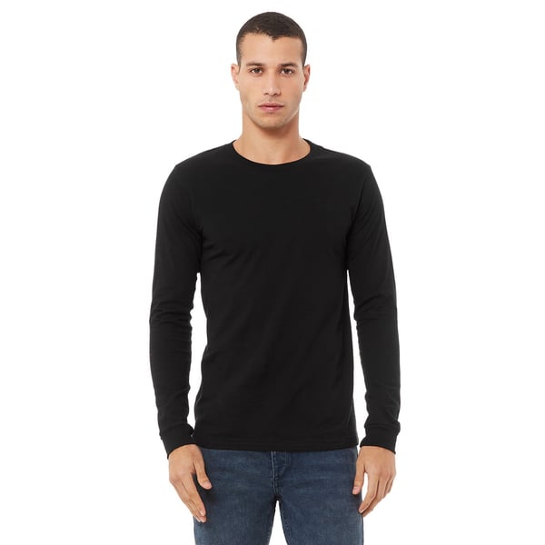 Bella + Canvas Adults Unisex Jersey Long Sleeve T-Shirt