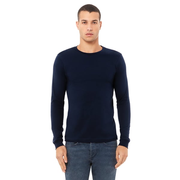 Bella + Canvas Adults Unisex Jersey Long Sleeve T-Shirt