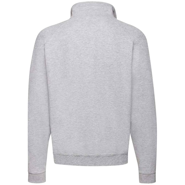 Fruit of the Loom Adults Unisex Classic Zip Neck Sweatshirt